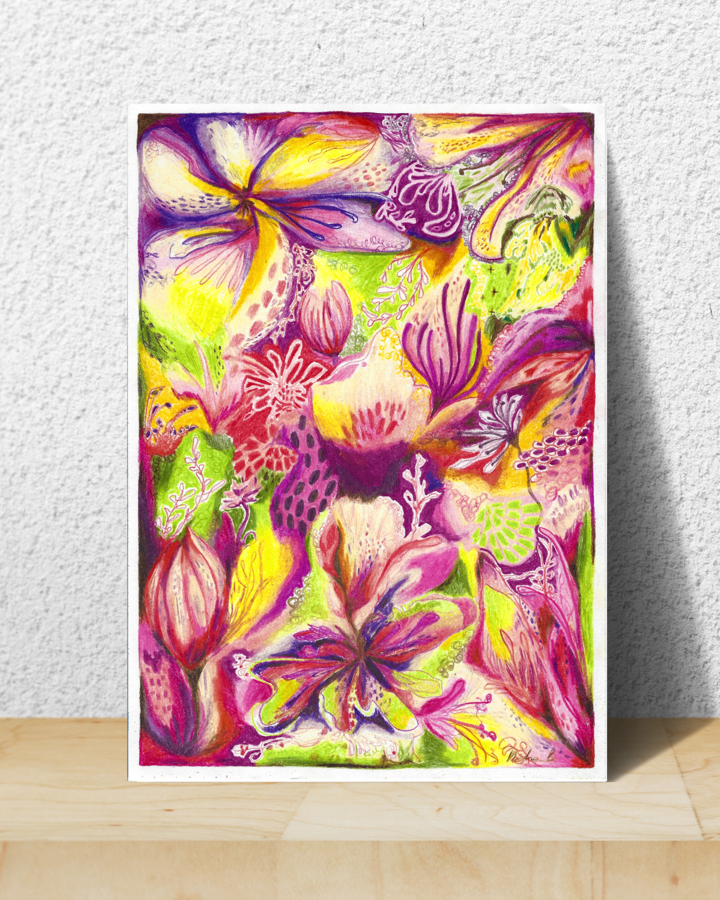 Studio Sale | ORIGINAL Colour Drawing
