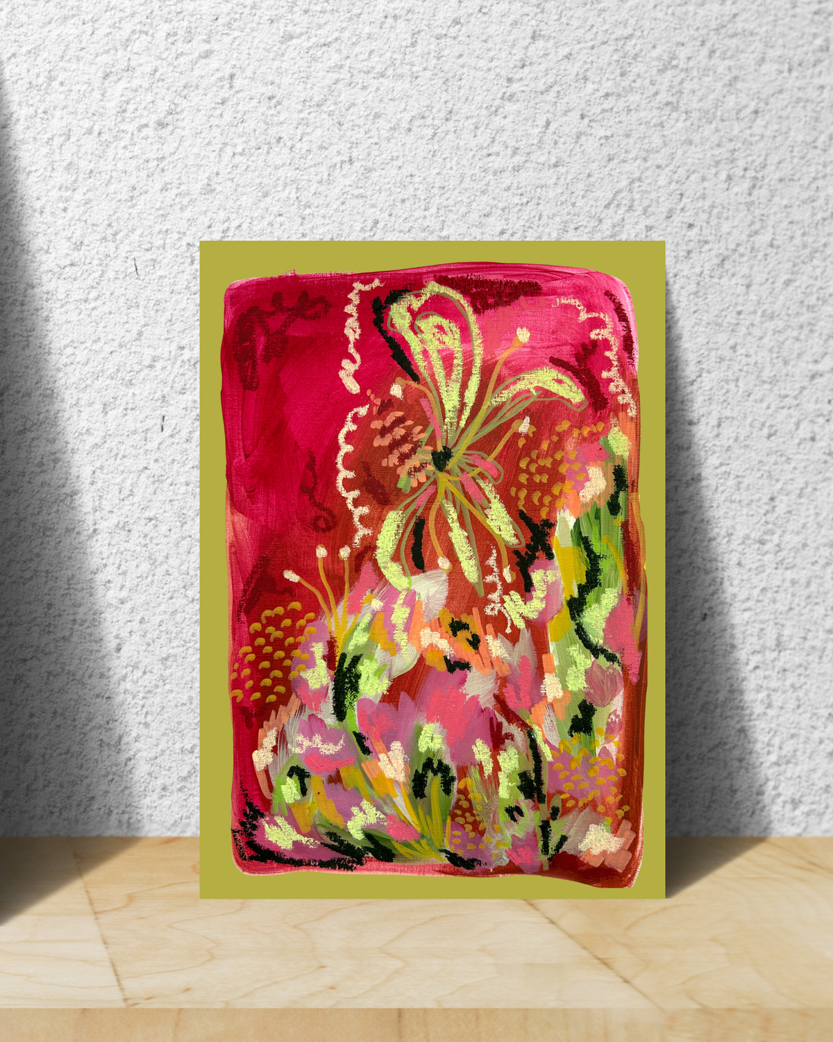 Paintings on Paper Postcards