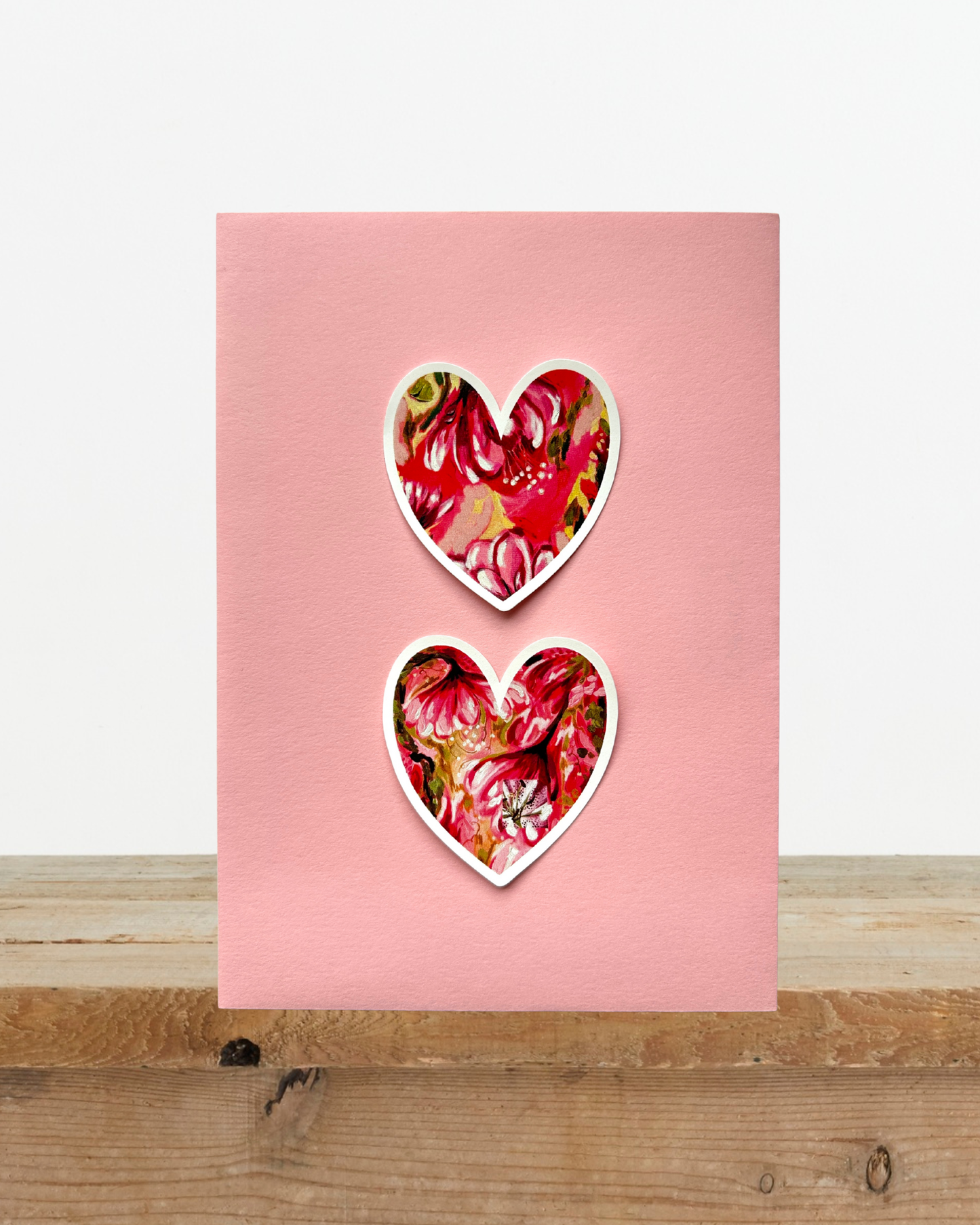 Heart Flower Stickers