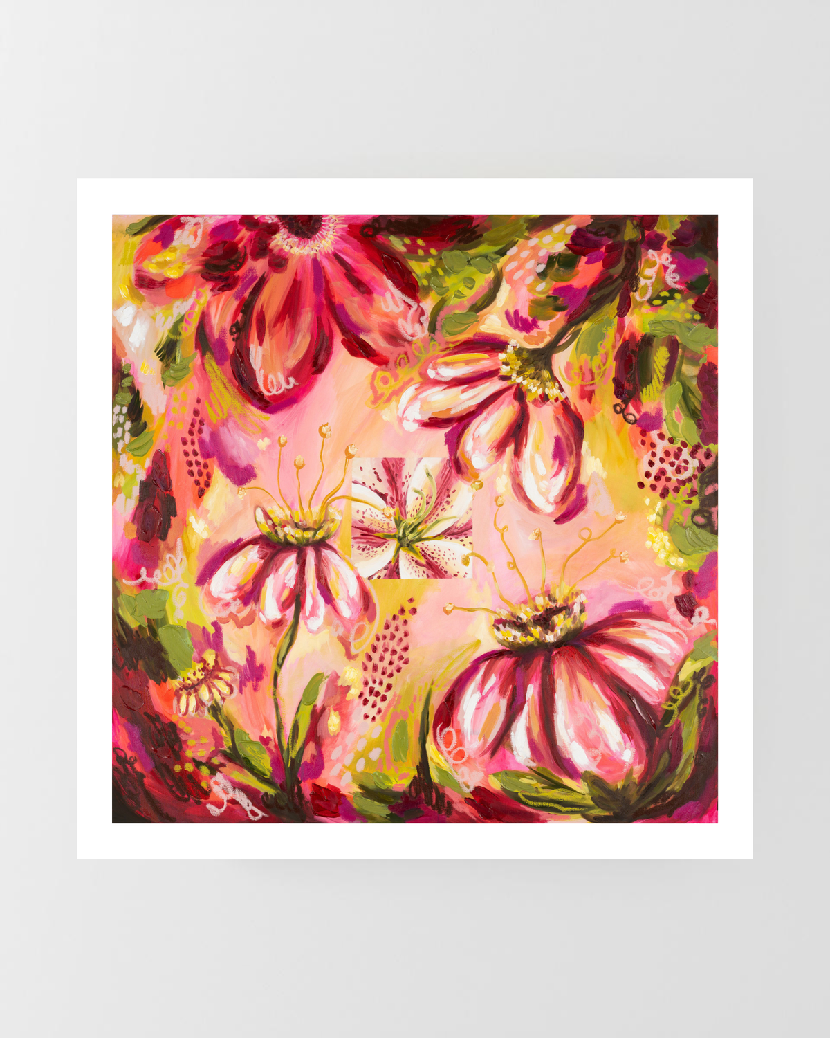 Limited Edition Floral Utopia Giclée Print