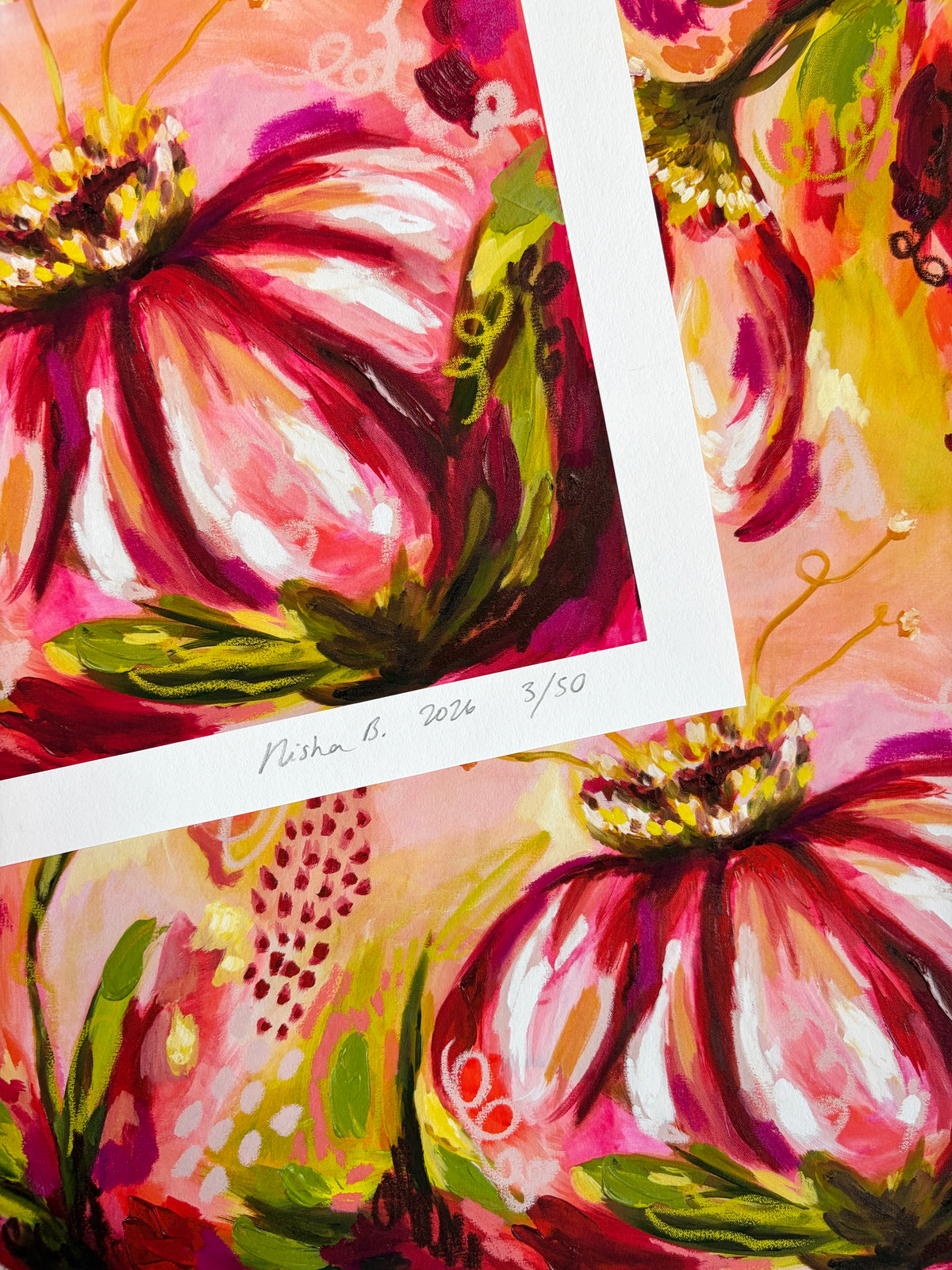 Limited Edition Floral Utopia Giclée Print