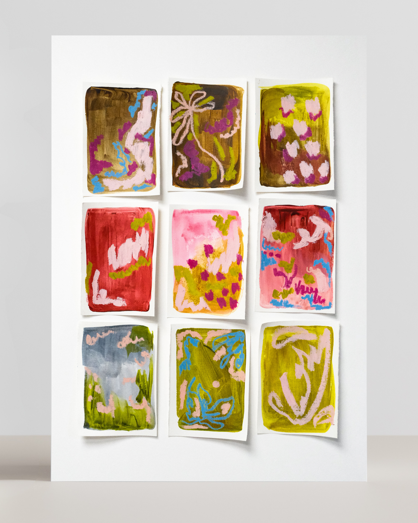 Abstract Experiments Postcard